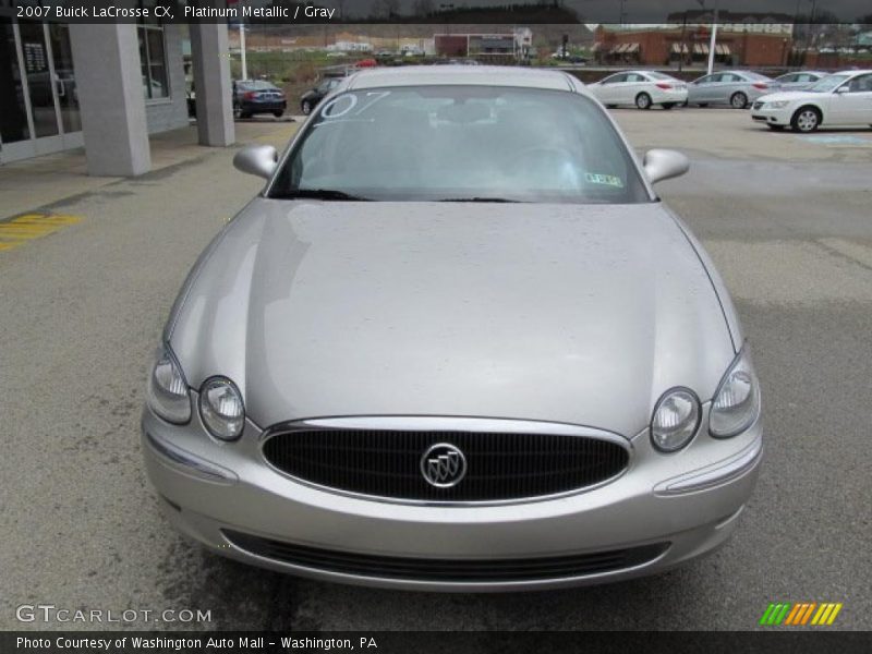 Platinum Metallic / Gray 2007 Buick LaCrosse CX