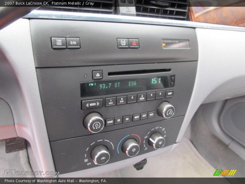 Platinum Metallic / Gray 2007 Buick LaCrosse CX