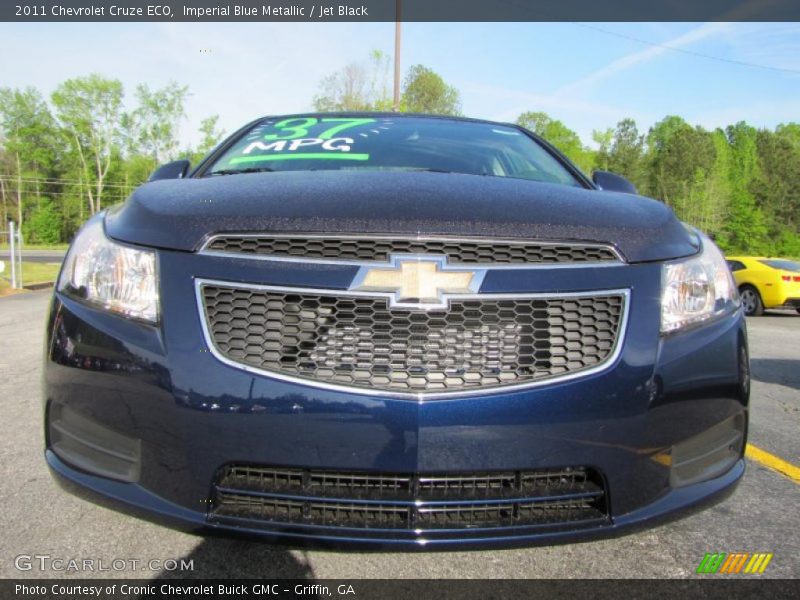 Imperial Blue Metallic / Jet Black 2011 Chevrolet Cruze ECO