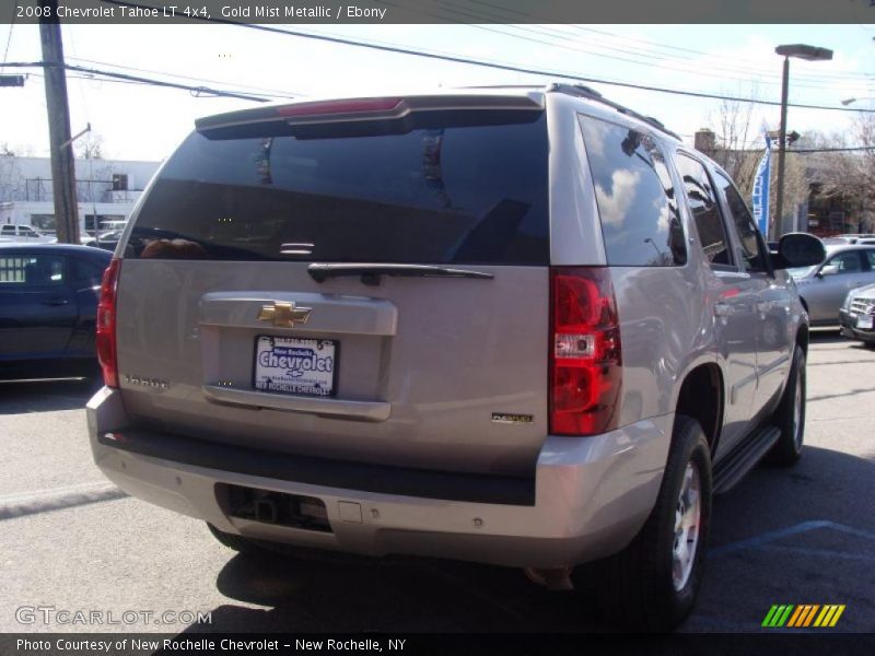 Gold Mist Metallic / Ebony 2008 Chevrolet Tahoe LT 4x4