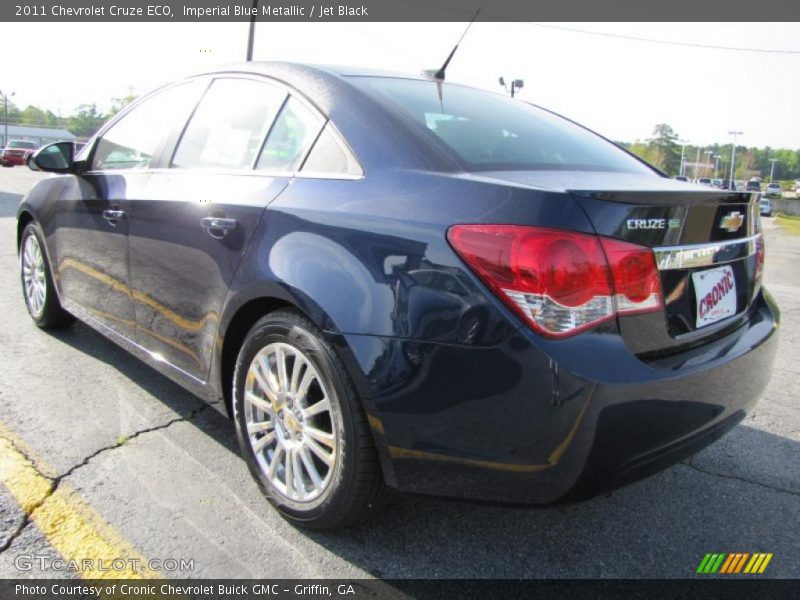 Imperial Blue Metallic / Jet Black 2011 Chevrolet Cruze ECO