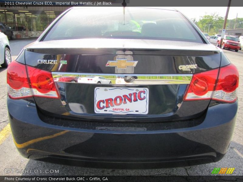 Imperial Blue Metallic / Jet Black 2011 Chevrolet Cruze ECO