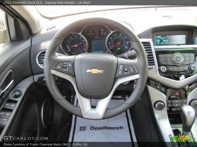 Dashboard of 2011 Cruze ECO