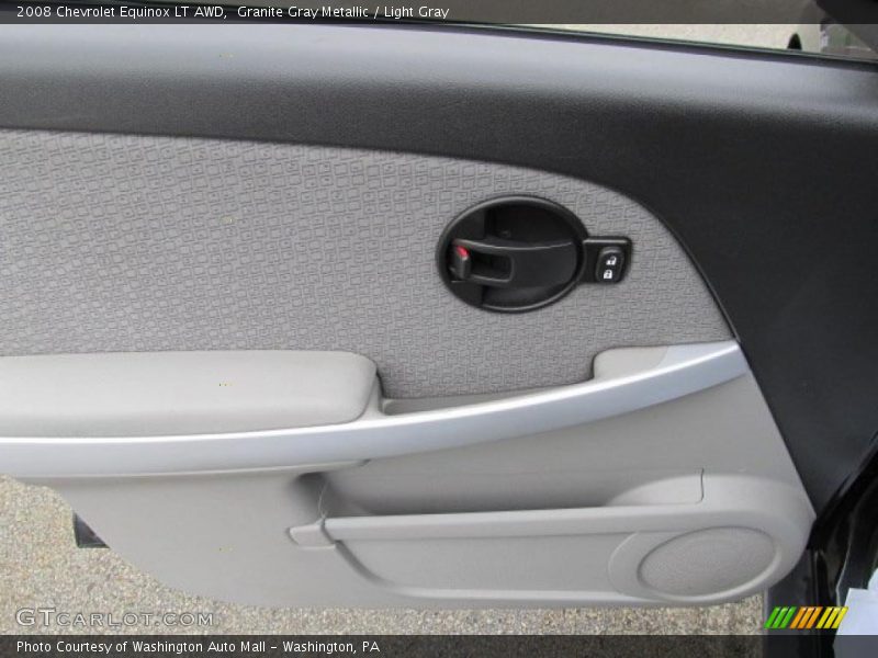 Granite Gray Metallic / Light Gray 2008 Chevrolet Equinox LT AWD