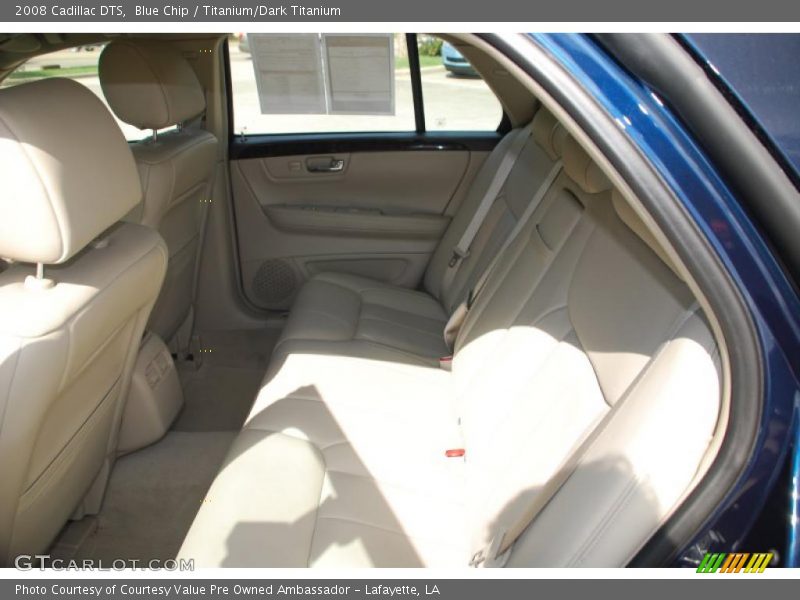 Blue Chip / Titanium/Dark Titanium 2008 Cadillac DTS