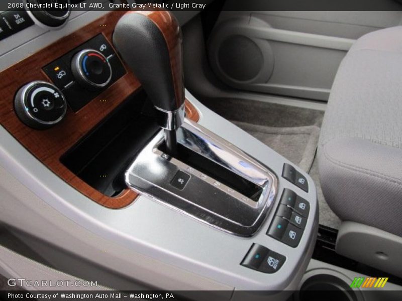 Granite Gray Metallic / Light Gray 2008 Chevrolet Equinox LT AWD