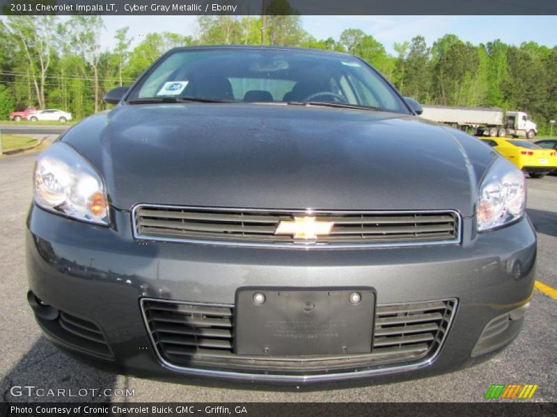Cyber Gray Metallic / Ebony 2011 Chevrolet Impala LT