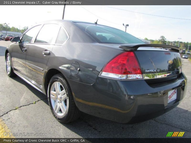 Cyber Gray Metallic / Ebony 2011 Chevrolet Impala LT