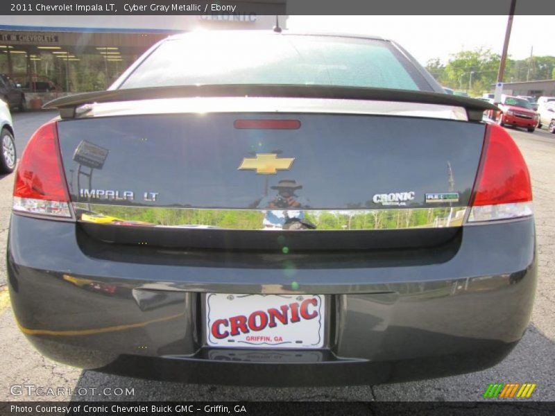 Cyber Gray Metallic / Ebony 2011 Chevrolet Impala LT