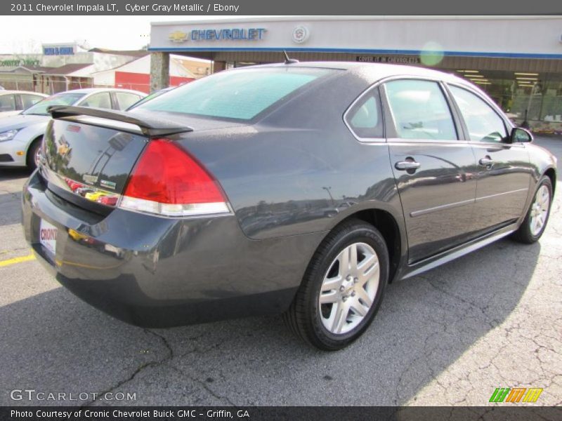 Cyber Gray Metallic / Ebony 2011 Chevrolet Impala LT