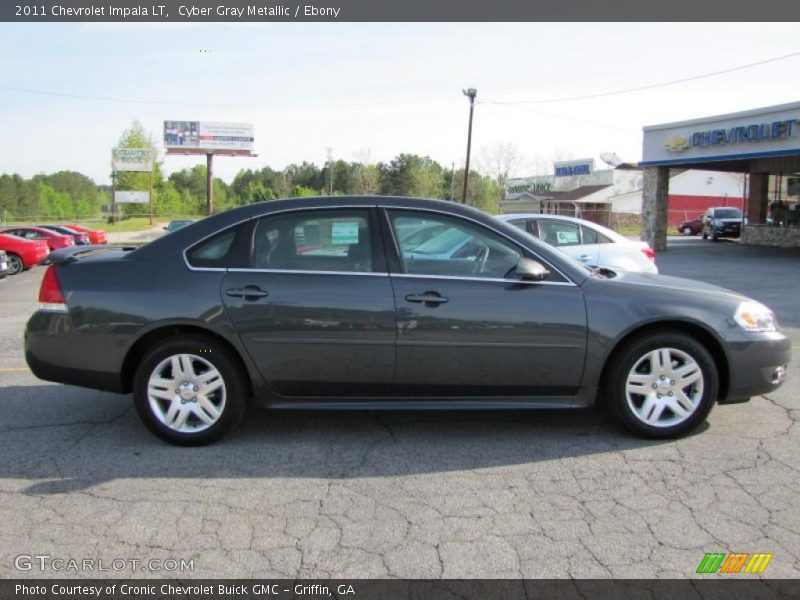 Cyber Gray Metallic / Ebony 2011 Chevrolet Impala LT