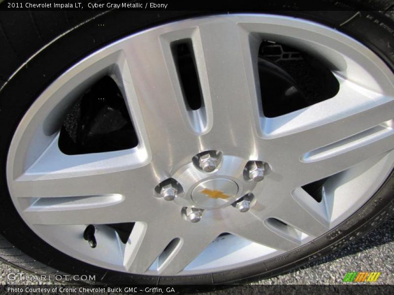 Cyber Gray Metallic / Ebony 2011 Chevrolet Impala LT