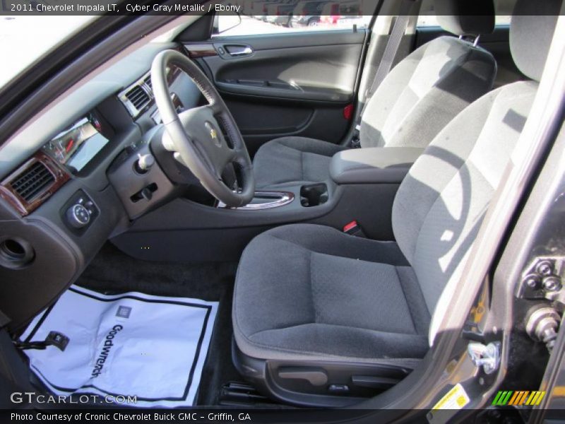 Cyber Gray Metallic / Ebony 2011 Chevrolet Impala LT