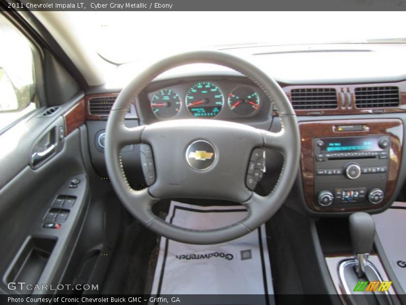 Cyber Gray Metallic / Ebony 2011 Chevrolet Impala LT