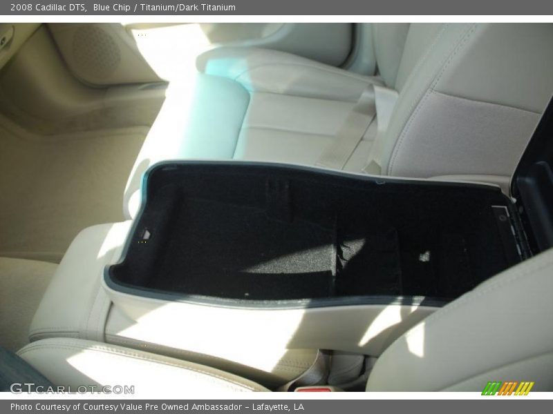Blue Chip / Titanium/Dark Titanium 2008 Cadillac DTS