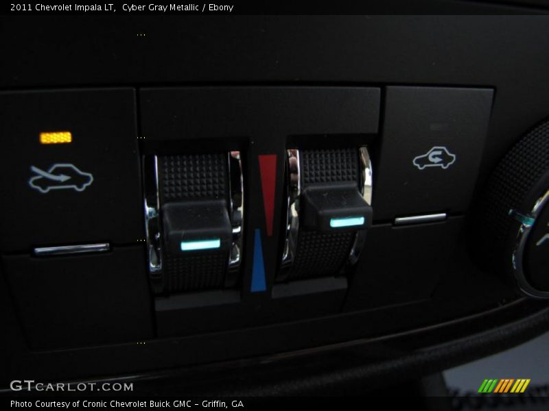 Cyber Gray Metallic / Ebony 2011 Chevrolet Impala LT