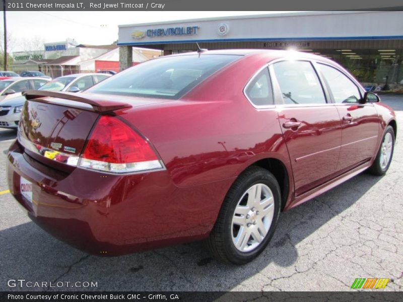 Red Jewel Tintcoat / Gray 2011 Chevrolet Impala LT