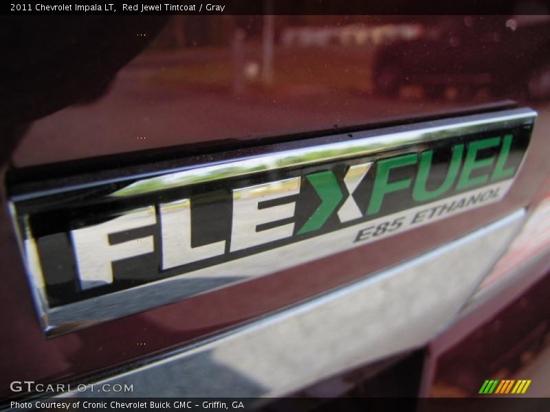 Red Jewel Tintcoat / Gray 2011 Chevrolet Impala LT