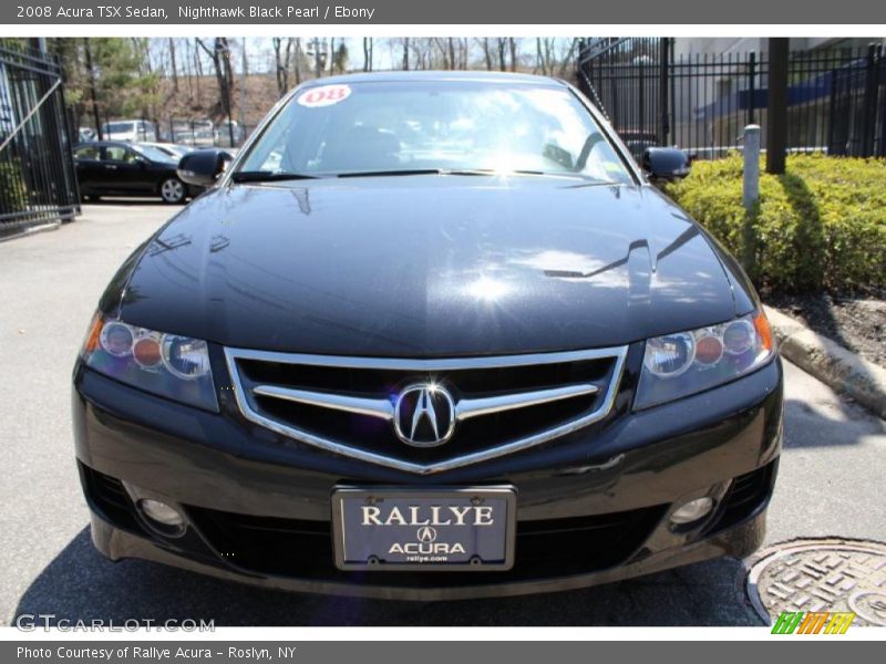 Nighthawk Black Pearl / Ebony 2008 Acura TSX Sedan
