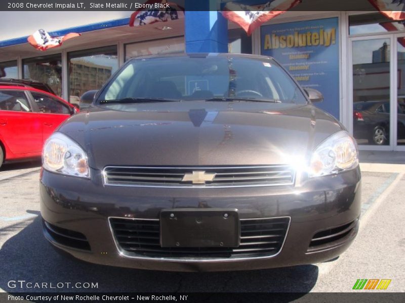 Slate Metallic / Ebony Black 2008 Chevrolet Impala LT