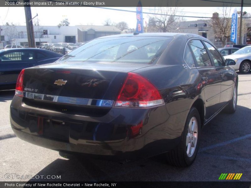 Slate Metallic / Ebony Black 2008 Chevrolet Impala LT