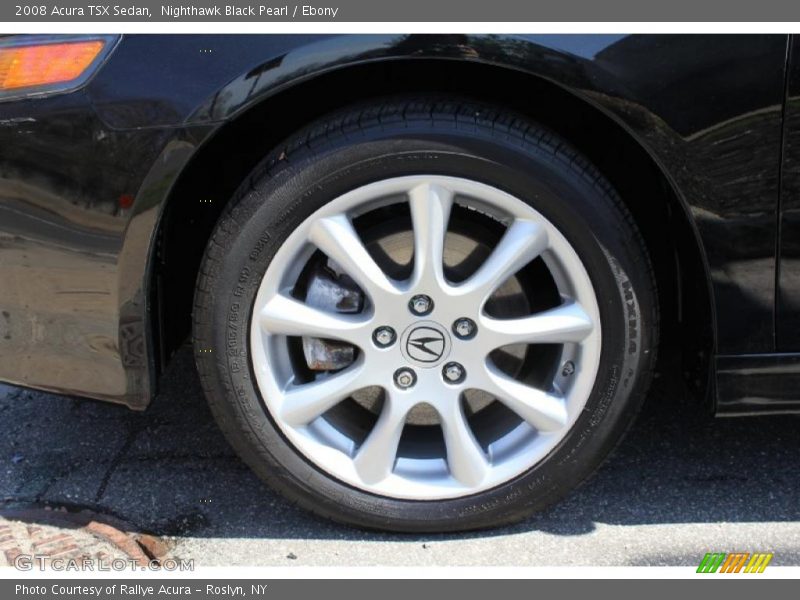 Nighthawk Black Pearl / Ebony 2008 Acura TSX Sedan