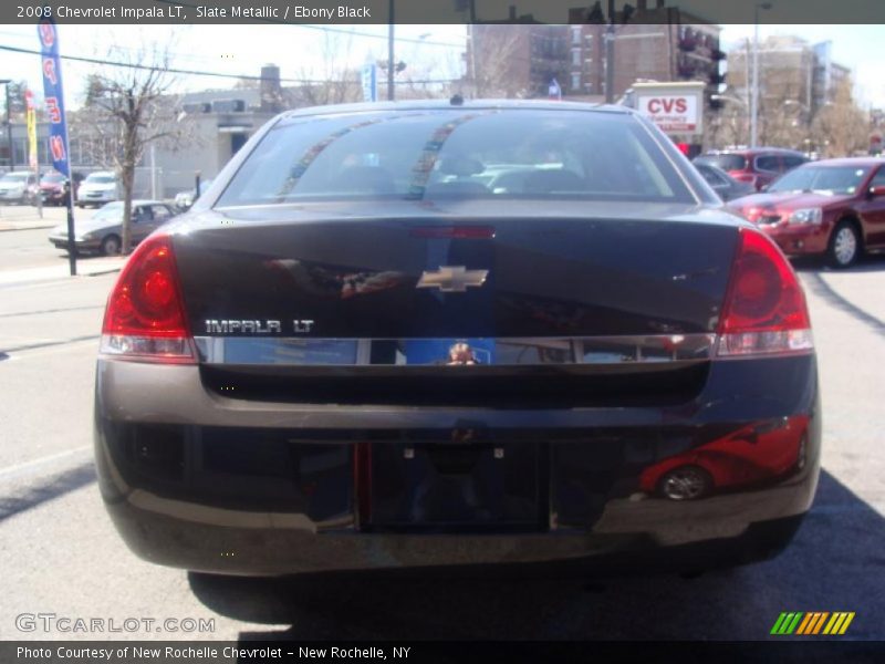 Slate Metallic / Ebony Black 2008 Chevrolet Impala LT