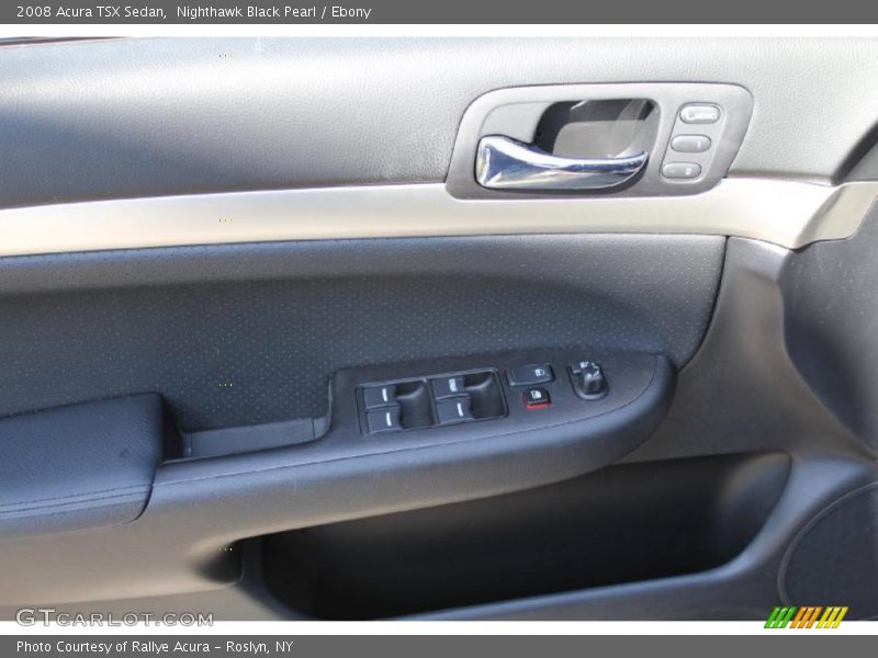 Nighthawk Black Pearl / Ebony 2008 Acura TSX Sedan