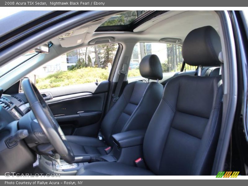 Nighthawk Black Pearl / Ebony 2008 Acura TSX Sedan