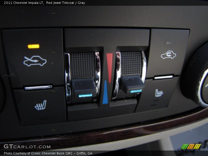 Red Jewel Tintcoat / Gray 2011 Chevrolet Impala LT