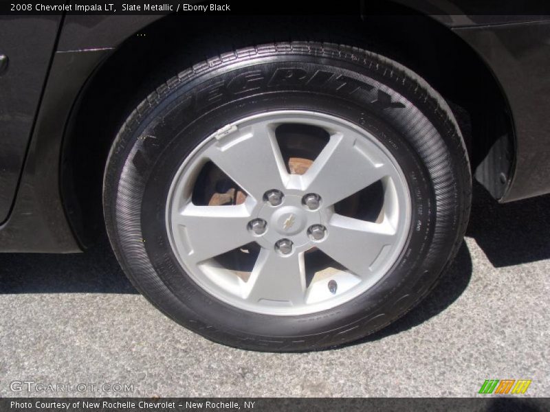 Slate Metallic / Ebony Black 2008 Chevrolet Impala LT