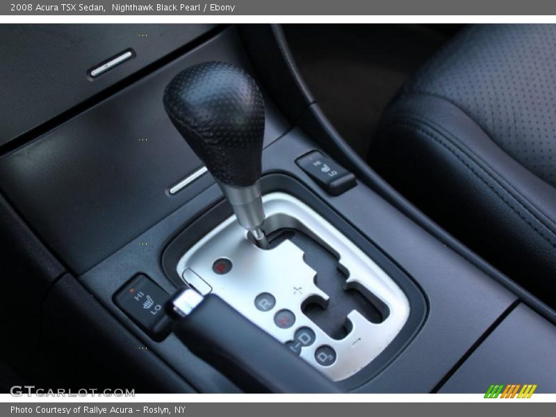 Nighthawk Black Pearl / Ebony 2008 Acura TSX Sedan