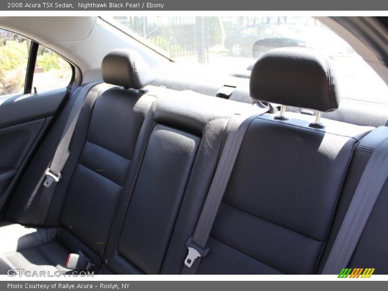 Nighthawk Black Pearl / Ebony 2008 Acura TSX Sedan
