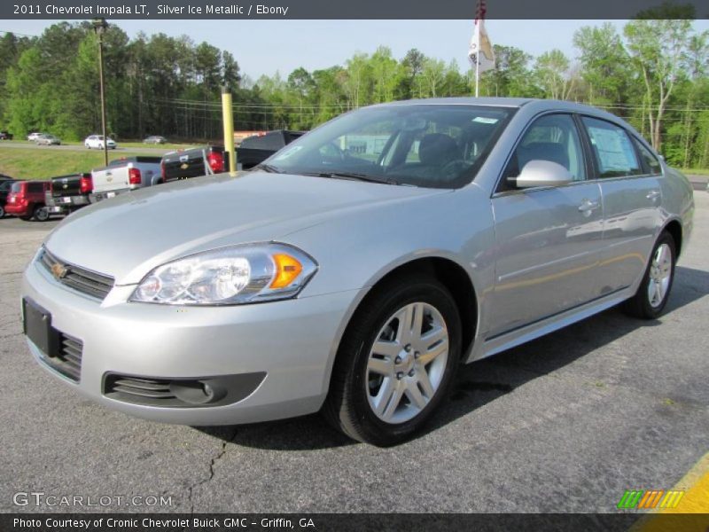 Silver Ice Metallic / Ebony 2011 Chevrolet Impala LT