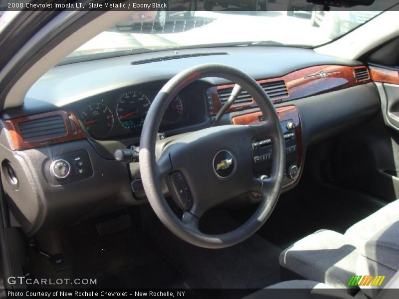 Slate Metallic / Ebony Black 2008 Chevrolet Impala LT