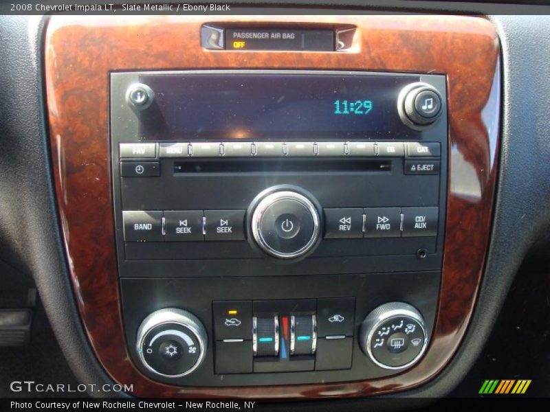 Slate Metallic / Ebony Black 2008 Chevrolet Impala LT