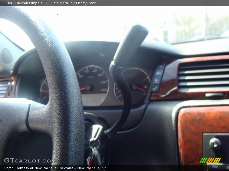Slate Metallic / Ebony Black 2008 Chevrolet Impala LT