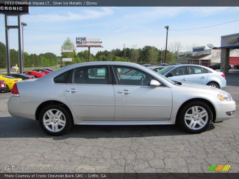 Silver Ice Metallic / Ebony 2011 Chevrolet Impala LT