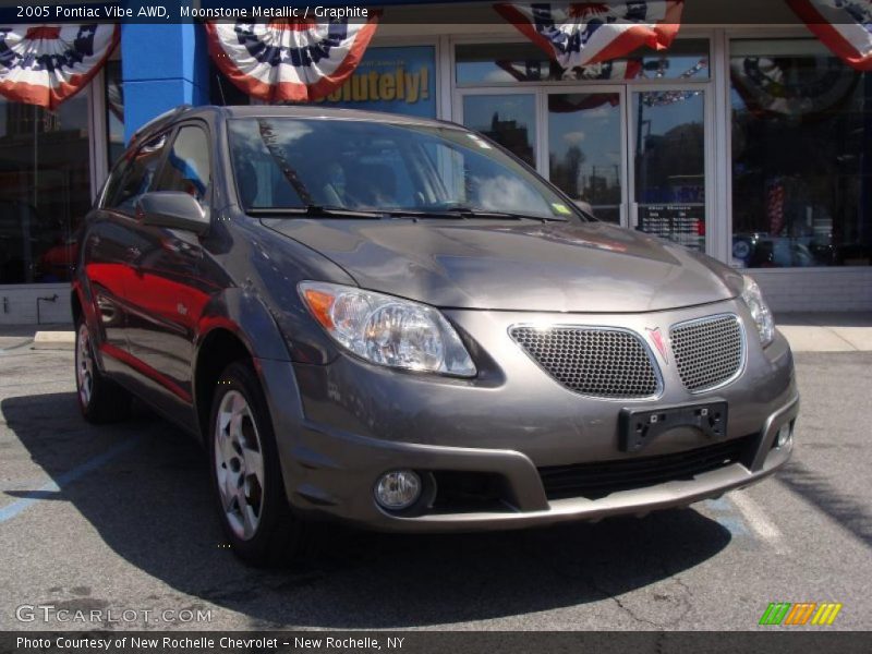 Moonstone Metallic / Graphite 2005 Pontiac Vibe AWD