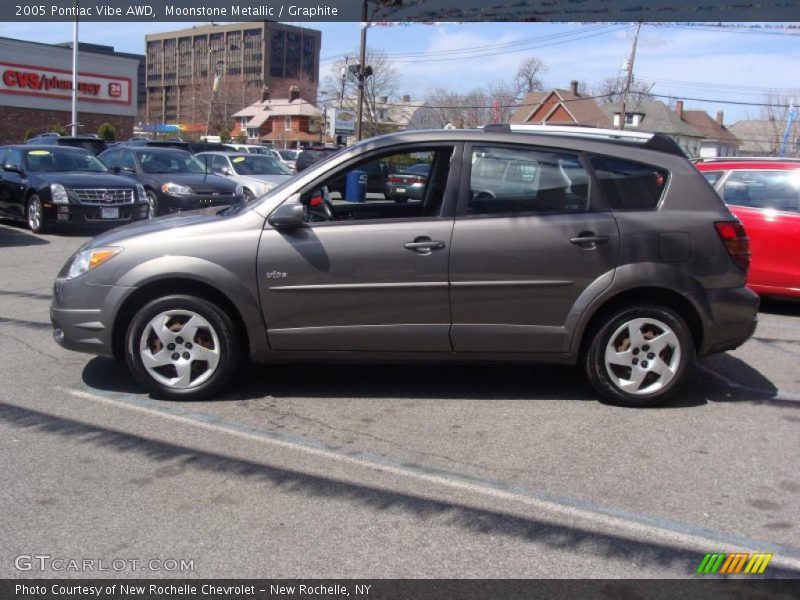 Moonstone Metallic / Graphite 2005 Pontiac Vibe AWD