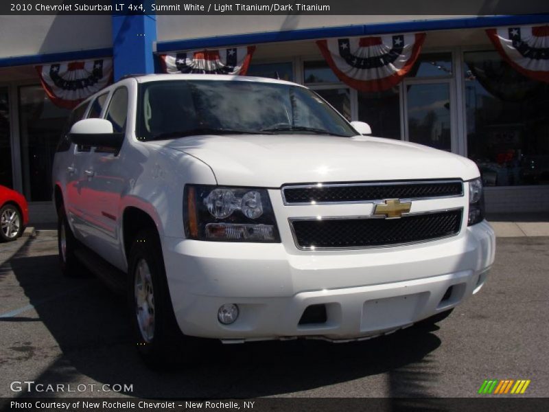 Summit White / Light Titanium/Dark Titanium 2010 Chevrolet Suburban LT 4x4