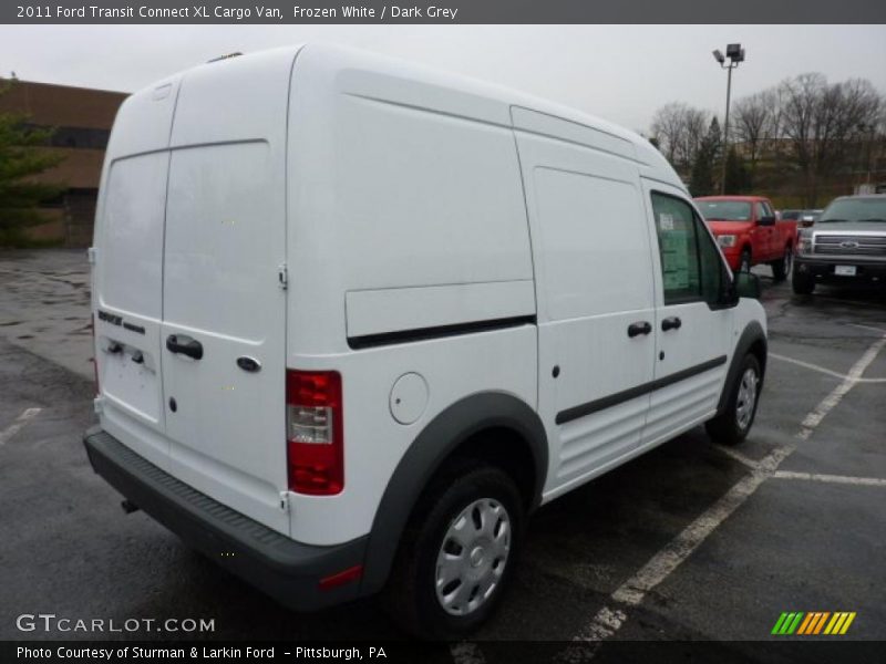 Frozen White / Dark Grey 2011 Ford Transit Connect XL Cargo Van