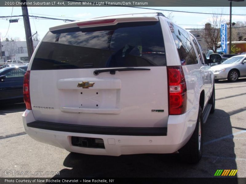 Summit White / Light Titanium/Dark Titanium 2010 Chevrolet Suburban LT 4x4