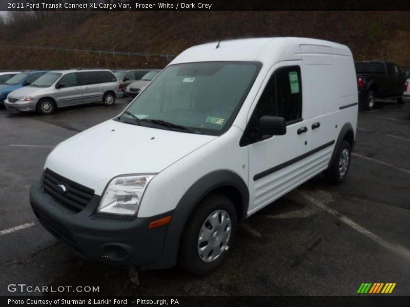 Frozen White / Dark Grey 2011 Ford Transit Connect XL Cargo Van