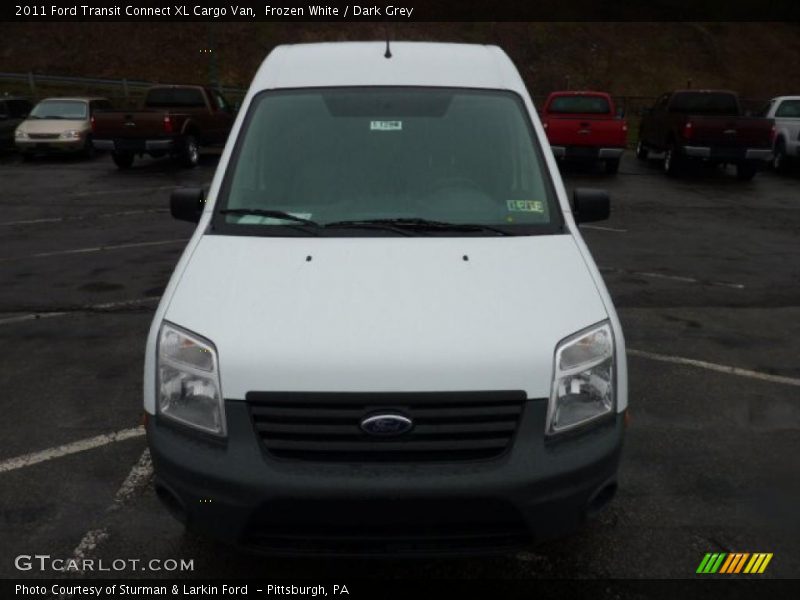 Frozen White / Dark Grey 2011 Ford Transit Connect XL Cargo Van