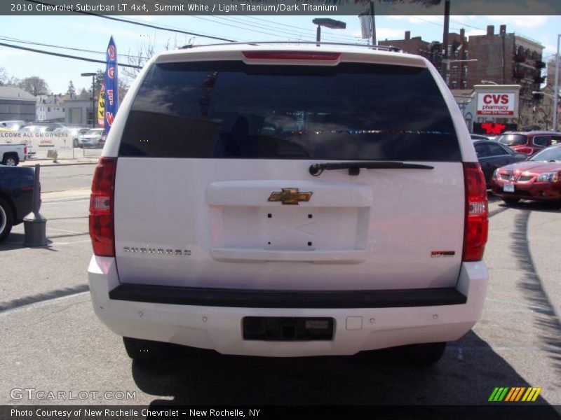 Summit White / Light Titanium/Dark Titanium 2010 Chevrolet Suburban LT 4x4