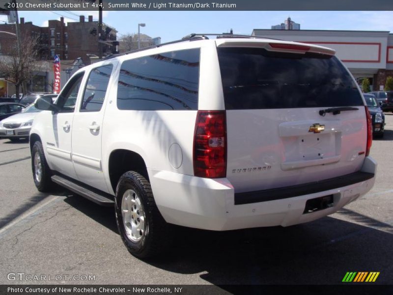 Summit White / Light Titanium/Dark Titanium 2010 Chevrolet Suburban LT 4x4