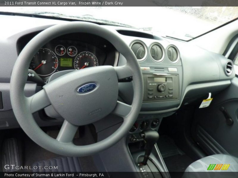 Dashboard of 2011 Transit Connect XL Cargo Van