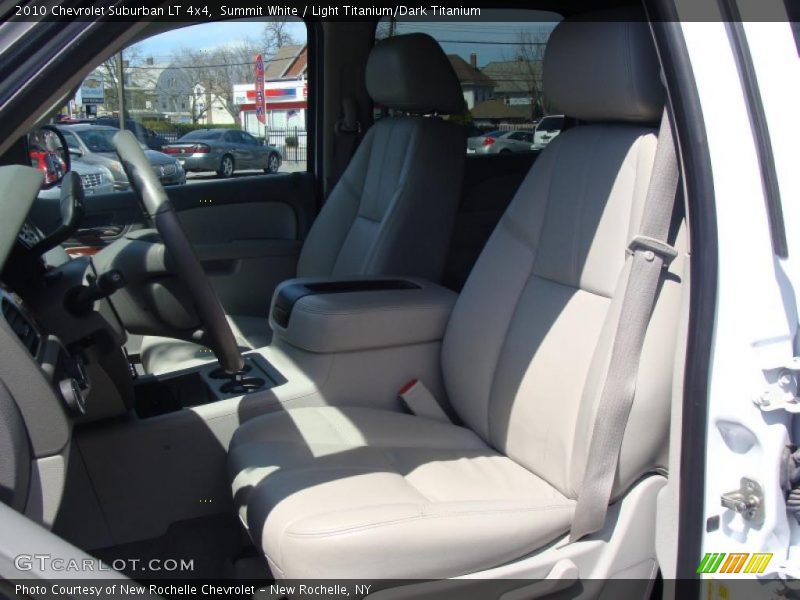 Summit White / Light Titanium/Dark Titanium 2010 Chevrolet Suburban LT 4x4