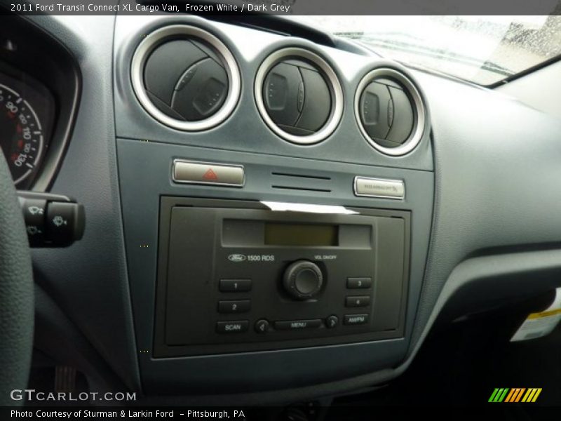 Frozen White / Dark Grey 2011 Ford Transit Connect XL Cargo Van